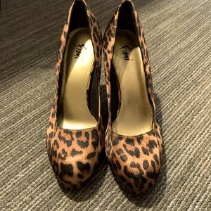 Leopard Print heels